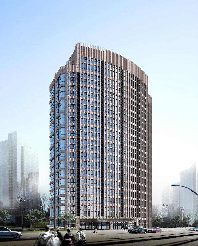 中建聯(lián)合|萊鋼大廈萊鋼綜合商務(wù)寫字樓項目順利封頂！(圖2)